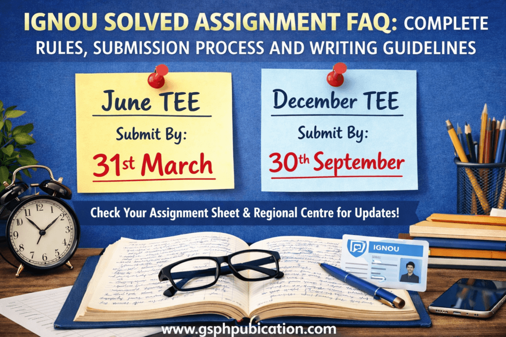 IGNOU Solved Assignment FAQ