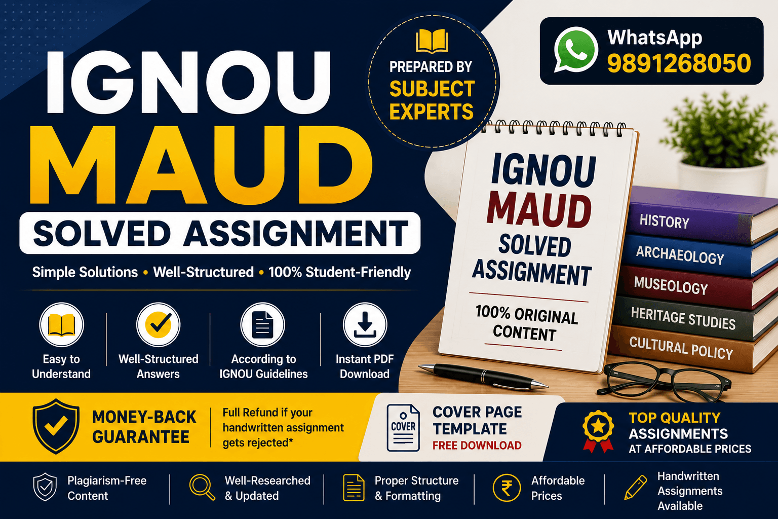 IGNOU MAHI solved assignment