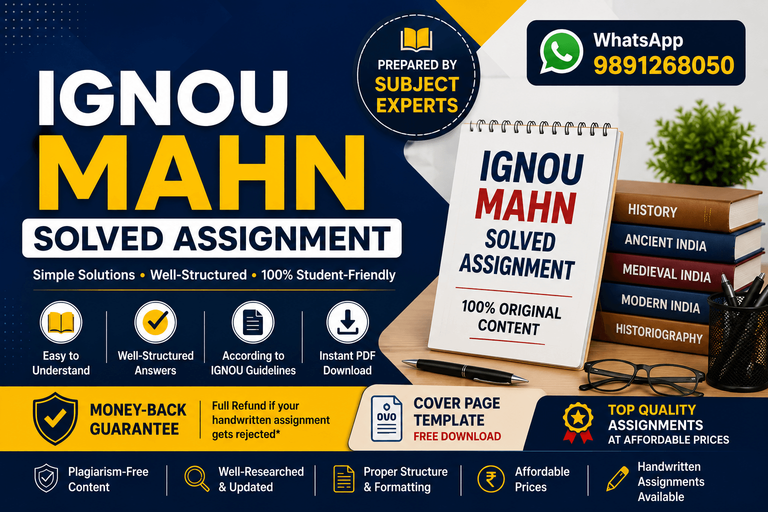 IGNOU MAHN Solved Assignment