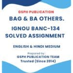 IGNOU BANC-134 Solved Assignment