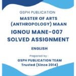 IGNOU MANE-007 Solved Assignment