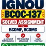 IGNOU BCOC-137 Solved Assignment