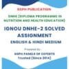 IGNOU DNHE-2 Solved Assignment