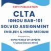 IGNOU BAB-101 Solved Assignment