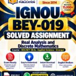 IGNOU BEY-019 Solved Assignment