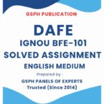 IGNOU BFEE-104 Solved Assignment