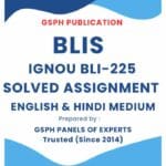 IGNOU BLI-225 Solved Assignment