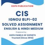 IGNOU BLPI-02 Solved Assignment