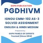 IGNOU MCMM-102 AS-3 Solved Assignment