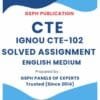 IGNOU CTE-102 Solved Assignment