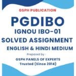 IGNOU IBO-01 Solved Assignment