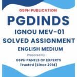 IGNOU MEV-01 Solved Assignment
