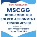 IGNOU MGG-010 Solved Assignment