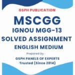IGNOU MGG-13 Solved Assignment