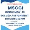 IGNOU MGY-13 Solved Assignment