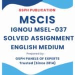 IGNOU MSEL-037 Solved Assignment