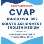 IGNOU OVA-002 Solved Assignment