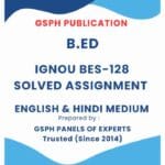 IGNOU BES-128 Solved Assignment