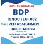 IGNOU FEG-002 Solved Assignment 