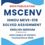 IGNOU MEVE-018 Solved Assignment
