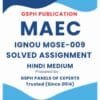 IGNOU MGSE-009 Solved Assignment 
