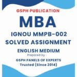 IGNOU MMPB-002 Solved Assignment 