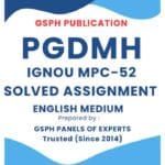 IGNOU MPC-52 Solved Assignment