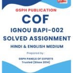 IGNOU BAPI-002 Solved Assignment