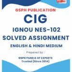 IGNOU NES-102 Solved Assignment