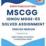 IGNOU MGGE-03 Solved Assignment