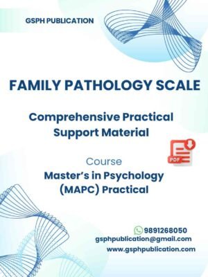 IGNOU MAPC Family Pathology Scale Practical PDF