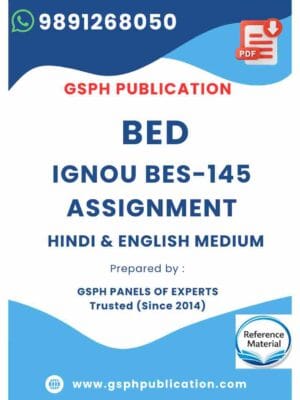 IGNOU BES-145 Solved Assignment