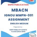IGNOU MMPN-001 Solved Assignment