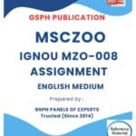 IGNOU MZO-008 Solved Assignment