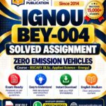 IGNOU BEY-004 Solved Assignment