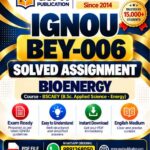 IGNOU BEY-006 Solved Assignment free
